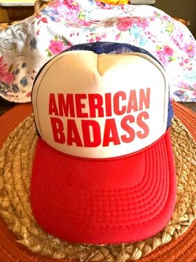 OTTO Kid Rock Concert Merch Blue Mesh Trucker Hat